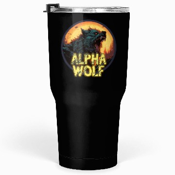 Discover Alpha Wolf Tumblers 30 Oz
