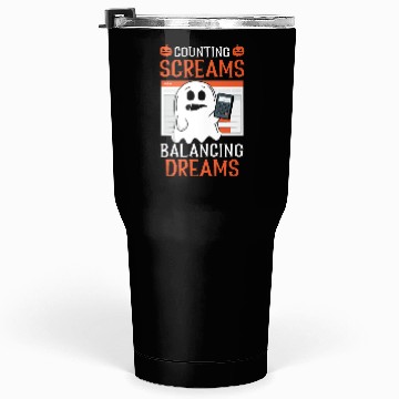 Discover Counting Screams Balancing Dreams Halloween Tumblers 30 Oz