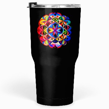 Discover Art mandala Tumblers 30 Oz
