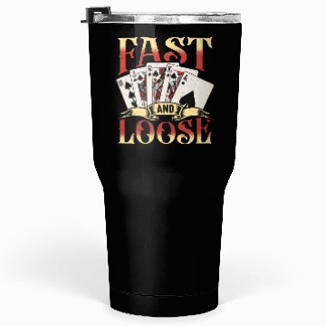Discover Classic Blackjack Fast And Loose Casino Card Game Tumblers 30 Oz