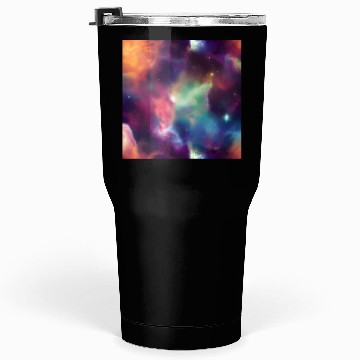 Discover Galaxy nebula abstract design Tumblers 30 Oz