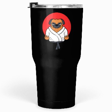 Discover Pug Karate Karate Students Tumblers 30 Oz