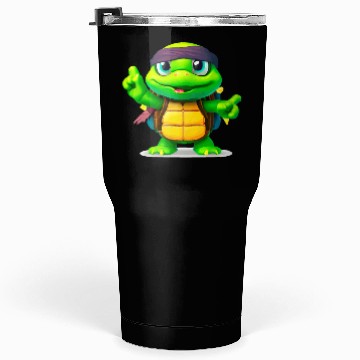 Discover Happy Whimsical Turtle Back to School Tumblers 30 Oz