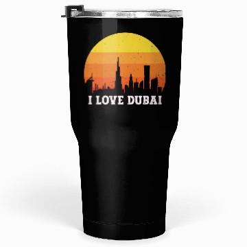 Discover I love Dubai Tumblers 30 Oz