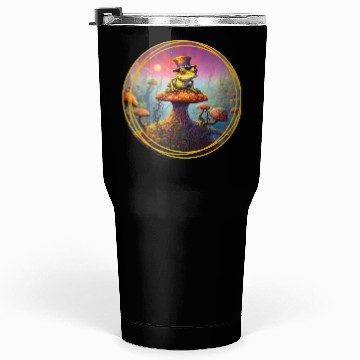 Discover Psychedelic Frog with a Hat Tumblers 30 Oz