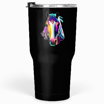 Discover Neon Horse Tumblers 30 Oz