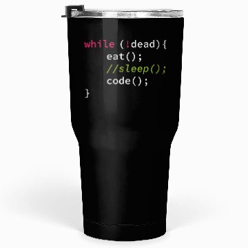 Discover Funny Coding Computer Science Programmer Eat Sleep Tumblers 30 Oz