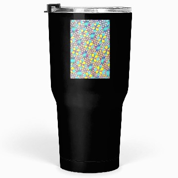 Discover Stunning Yellow Blue Purple Vector Design Tumblers 30 Oz