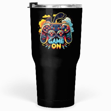 Discover Game On Controller Tumblers 30 Oz