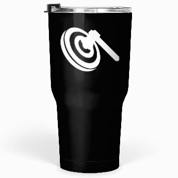Discover Axe Throwing Bullseye Target Hatchet Tomahawk Tumblers 30 Oz