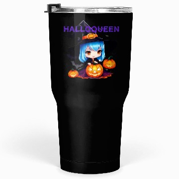 Discover Hallo Light Blue Witch Tumblers 30 Oz