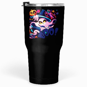 Discover Boo Halloween Friendly little ghost Tumblers 30 Oz
