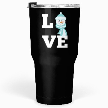Discover Love Snowman - Heartwarming Winter Apparel Tumblers 30 Oz