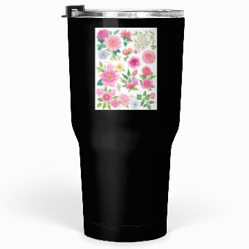 Discover Lavender and Lilac Spring Flowers Tumblers 30 Oz
