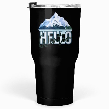 Discover Hello Winter Tumblers 30 Oz