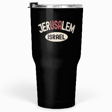 Discover Usa Jerusalem Israel Tumblers 30 Oz
