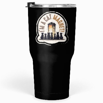 Discover Cat magnet Tumblers 30 Oz