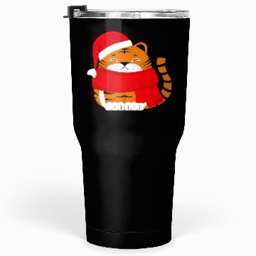 Discover Cute Winter Tiger Cub Tumblers 30 Oz