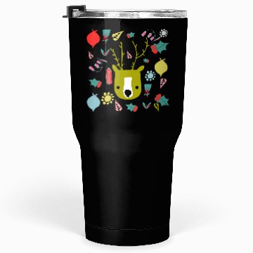 Discover Cute Christmas Deer Tumblers 30 Oz