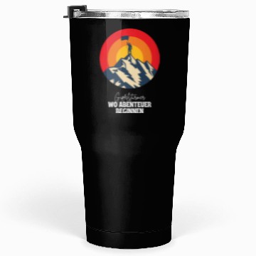 Discover Mountain | Hiking | Adventure | Nature Tumblers 30 Oz