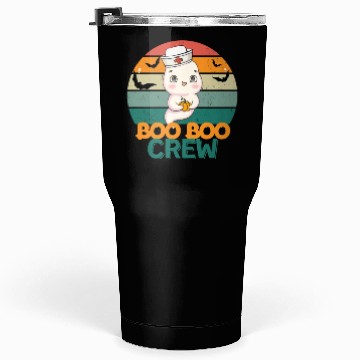 Discover Boo Boo Crew Ghost Halloween Paramedic Nurse Ghost Tumblers 30 Oz