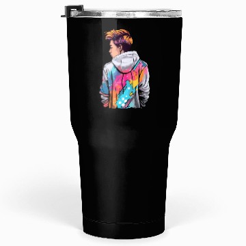Discover hooded boy Tumblers 30 Oz