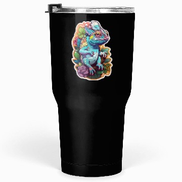 Discover Chameleon kawaii Tumblers 30 Oz
