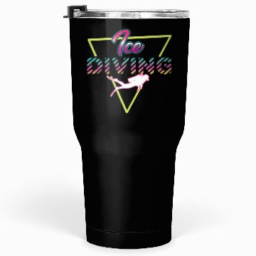 Discover Retro 80s Ice Diving Outfit Tumblers 30 Oz
