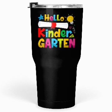 Discover Hello Kindergarten Back to School Tumblers 30 Oz