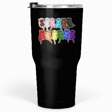 Discover Pride Progress Flag Otter Design for Equality Tumblers 30 Oz