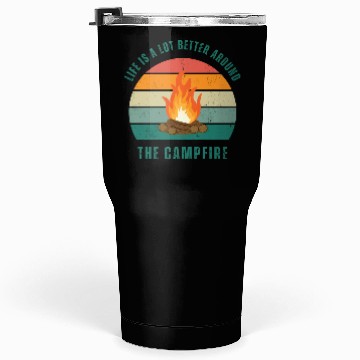 Discover Camping Lover Campfire Tumblers 30 Oz