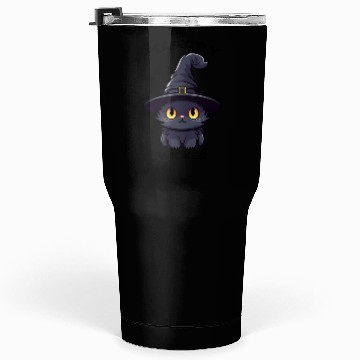 Discover Wicked Cat Witch Funny Halloween Witch Tumblers 30 Oz
