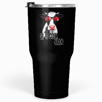 Discover Cow With Sunglasses And Saying Tumblers 30 Oz