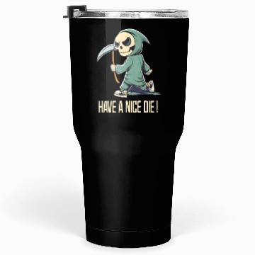 Discover Cute Chibi Grim Reaper Tumblers 30 Oz