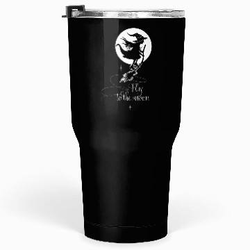 Discover Witch Wizard Broom Halloween Tumblers 30 Oz