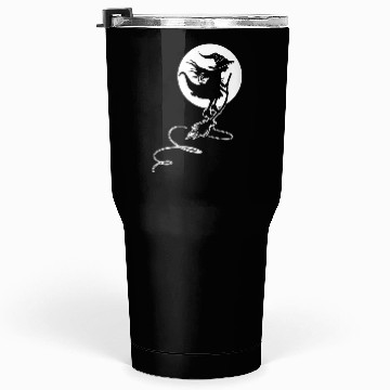 Discover Witch Wizard Broom Halloween Tumblers 30 Oz