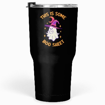 Discover This Is Some Boo Sheet Halloween Ghost Funny Tumblers 30 Oz