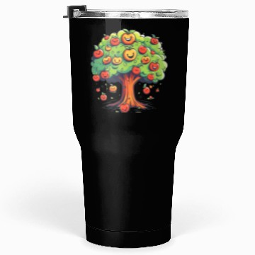 Discover Apples Tree Fruit Orchard Apple Picking Cute Tumblers 30 Oz