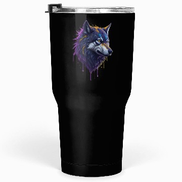 Discover Wolf | Wild Animal Tumblers 30 Oz