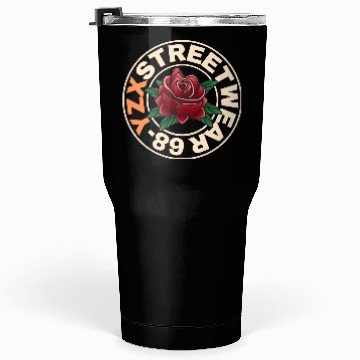 Discover Streetwear red rose Tumblers 30 Oz