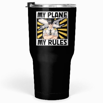Discover Pilot Aviation Airplane Airline Future Pilots Tumblers 30 Oz
