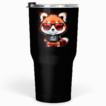 Discover Chibi Red Panda Cub Tumblers 30 Oz