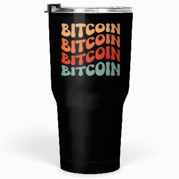 Discover Vintage Bitcoin Design Tumblers 30 Oz