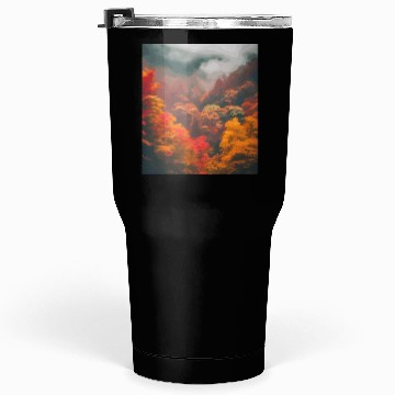 Discover Autumn in The Misty Mountains Tumblers 30 Oz
