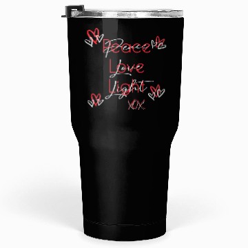 Discover PEACE, LOVE, LIGHT Tumblers 30 Oz