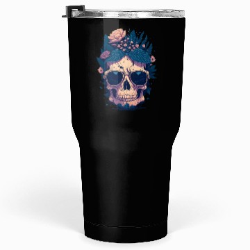 Discover Floral Skull | C03 Tumblers 30 Oz