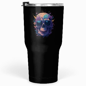 Discover Floral Skull | C08 Tumblers 30 Oz