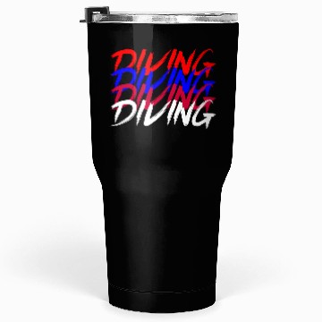 Discover DIVING WHITE Tumblers 30 Oz