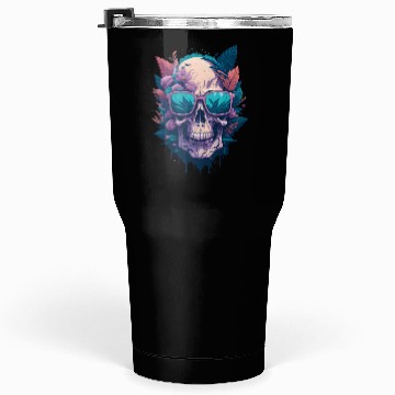 Discover Floral Skull | C09 Tumblers 30 Oz