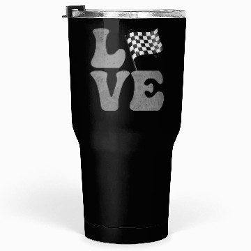 Discover Car Racing Race Car Car Driver LOVE Tumblers 30 Oz